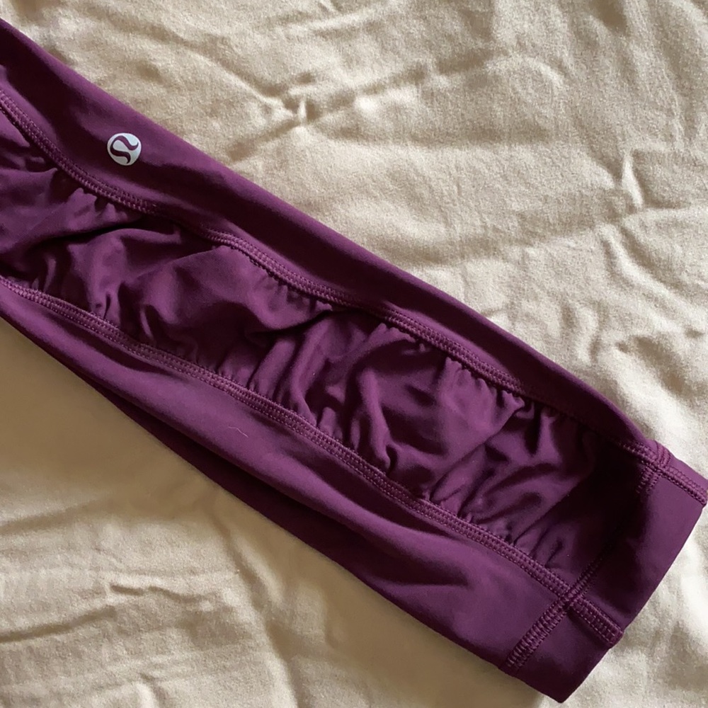 Lululemon Run Tights Pockets Rouchung - Picture 3 of 8